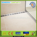 Popular Used HOT SALES In work wear men jacket linear shower drain/Stainless Steel304 linear drain side/plastic floor drain set